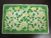 Wholesale fruit printed pvc placemats