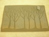 Wholesale cute design,hotel pvc mat,placemat, table decoration