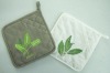 Wholesale Machine embroidery kettle placemat