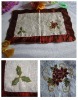 Wholesale satin placemats with embroidery