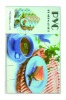 4+4 PVC Placemats Set Size:42.5x27.5cm & 9.5x9.5cm - A04850