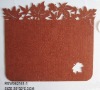 Felt placemat decoration
