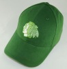 Wholesale Green cotton sports hats