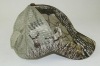 fashional embroidery camo cap