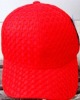 Wholesale grid-mesh fabric sports caps