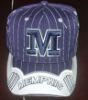 Men's Fashion Pinstrip Sport Cap