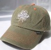 washed sport cap;washed sport hat;washed embroidery sport cap