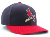Flat visor baseball hat
