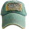 6 panel,100% cotton Chino washed baseball cap