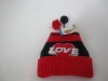 Wholesale 100% Acrylic hat in winter