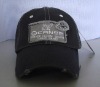 appliqued 100%cotton baseball hat