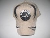 Wholesale embroidered 100%cotton washed baseball hat