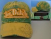 Wholesale embroidered 100%cotton washed baseball hat