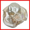 Wholesale Fashion lady hat,wedding hat with tiny flowers ornament.