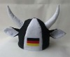 Wholesale Germany bull animal party hat for football fans