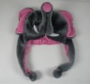 Wholesale Cotton plush and stuffed elephant toy party hat