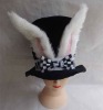 long rabbit ear animal hat