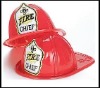 Wholesale fire pvc hat helmet hat party hat pvc hat