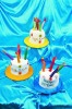 Wholesale birthday cake hat w/candle