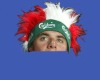 Wholesale Crazy party football fan wig