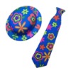 Wholesale PVC Party hat &Tie set (Nontoxic)