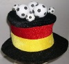 Wholesale jester hat/funny hat with footlball decoration