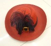 Wholesale girl feather party hat
