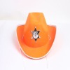 Wholesale orange nonwoven party hat/cap