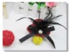 Wholesale fashion fascinator,feather mini top hat,excellent quality bridal headpiece