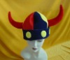 Wholesale funny 2 horns children party hat/carnival hat/clown hat