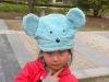 Wholesale plush rat shape hat,party hat