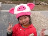 Wholesale plush pig shape hat,party hat