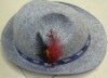 Wholesale festival hat with feather