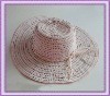 Wholesale Pink summer beach hats