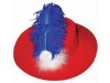 Wholesale ladies feather hat