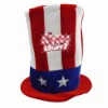 Wholesale Flashing American National Day party hat