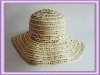Wholesale Striped ladies summer sun hats