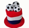 Wholesale carnival flashing party hat world cup