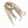 Wholesale 100% cotton scarf hat,soft scarf with spring/autumn long