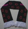 Wholesale fashion girl warm winter Jacquard Knit Scarf