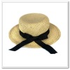 Wholesale Fashion Straw Hat with bowtie