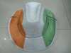 pleuche national flag hat