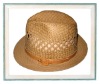 Wholesale ladies blower hollow straw hat