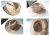 paper straw cowboy hat