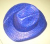 Wholesale blue cowboy hat