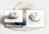 Wholesale raffia straw cowboy hat