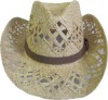 Wholesale Pop Raffia Straw Cowboy Hat