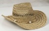 Wholesale Fashion straw handmade weave cowboy hat