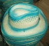 paper straw cowboy hat