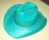 Wholesale cheap straw cowboy hat for promotion